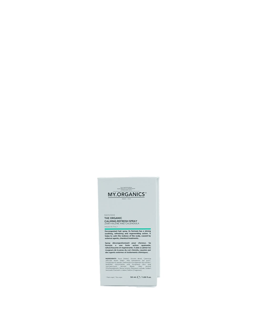 MY.ORGANICS - The organic calming refresh spray