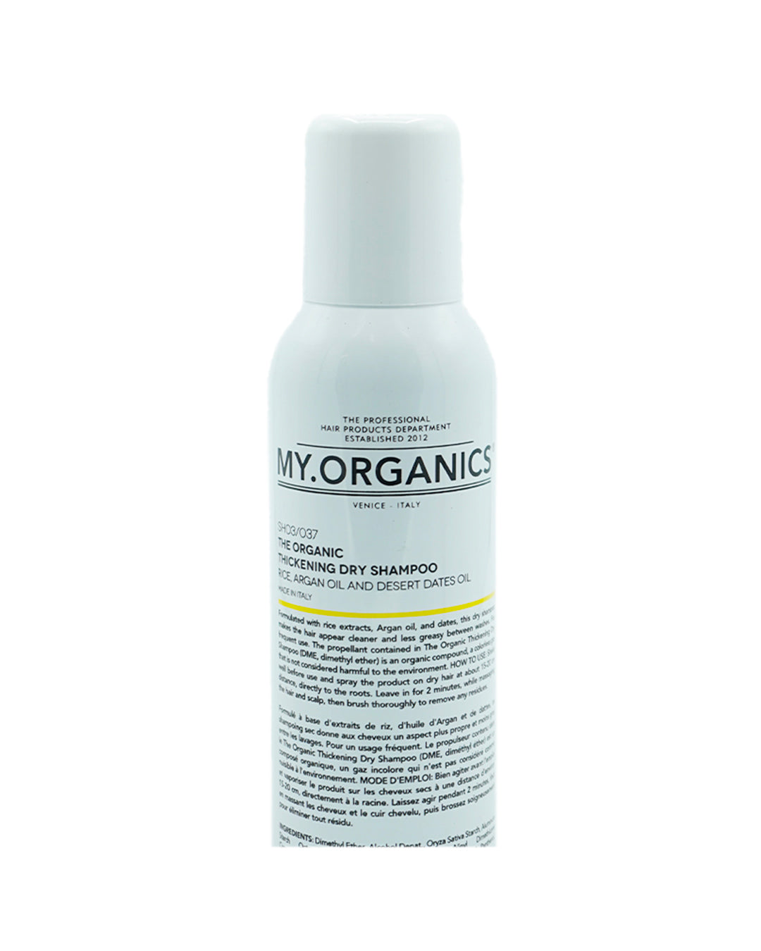 MY.ORGANICS - The organic thickening dry shampoo