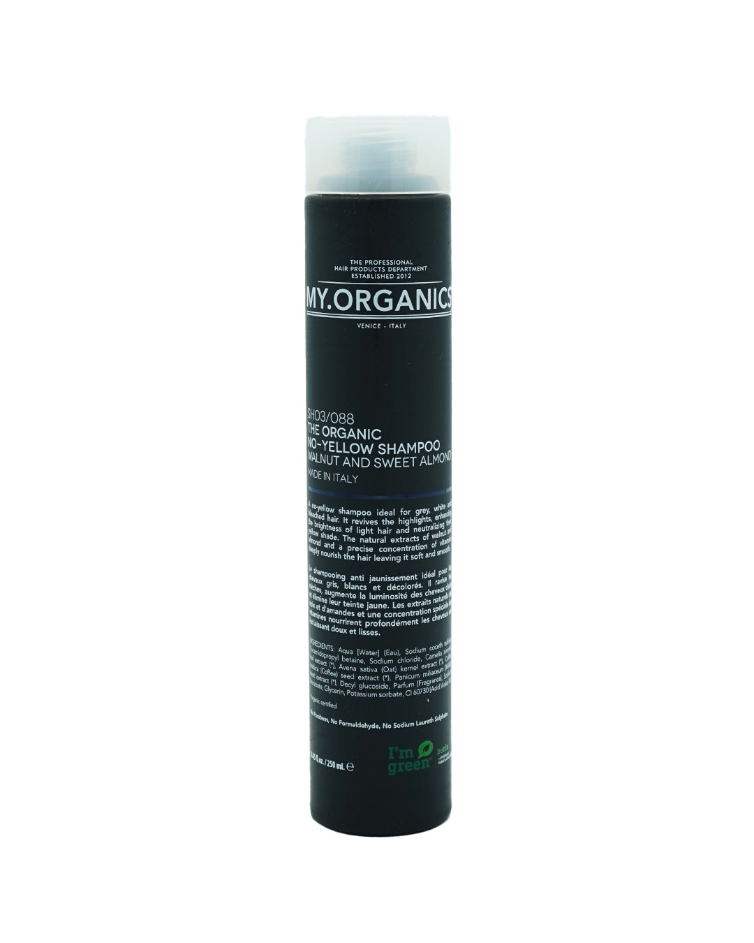 MY.ORGANICS- The organic no-yellow shampoo