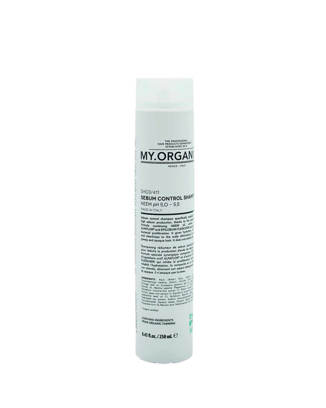 MY.ORGANICS - Sebum control shampoo