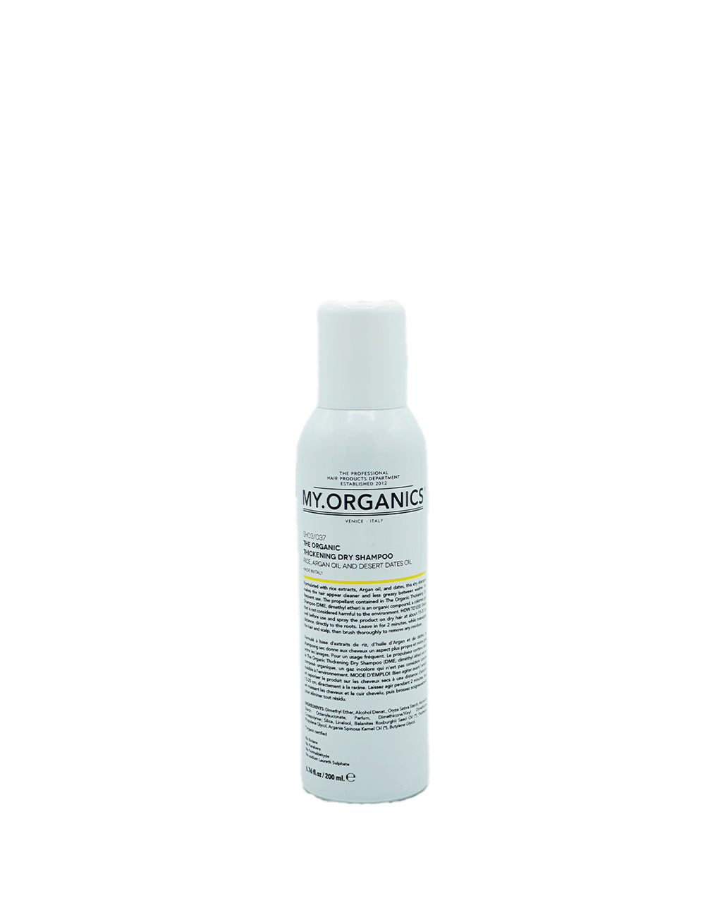 MY ORGANICS - My thickening dry shampoo