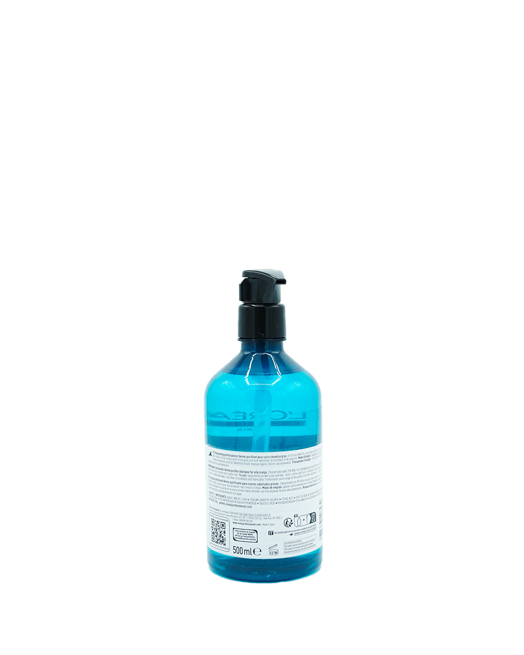 L'Oreal Professionel Paris - Scalp Advanced - Professional Shampoo - Anti Gras Oiliness - Dermo-Purificant