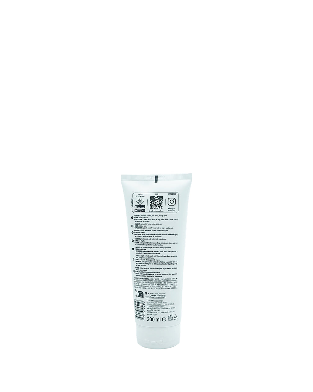 L'Oreal Professionel Paris - Maximum Hold Gel - Force Six