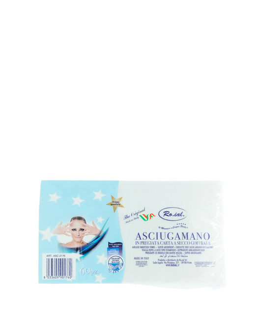 Ra.ial. - Asciugamano in pregiata carta a secco goffrata