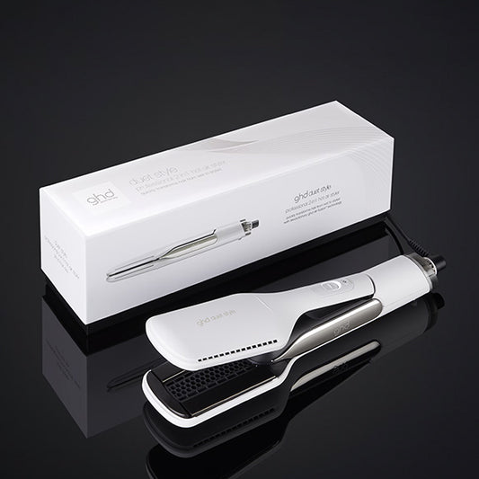 GHD DUET STYLE - PIASTRA ASCIUGACAPELLI 2 IN 1 BIANCA