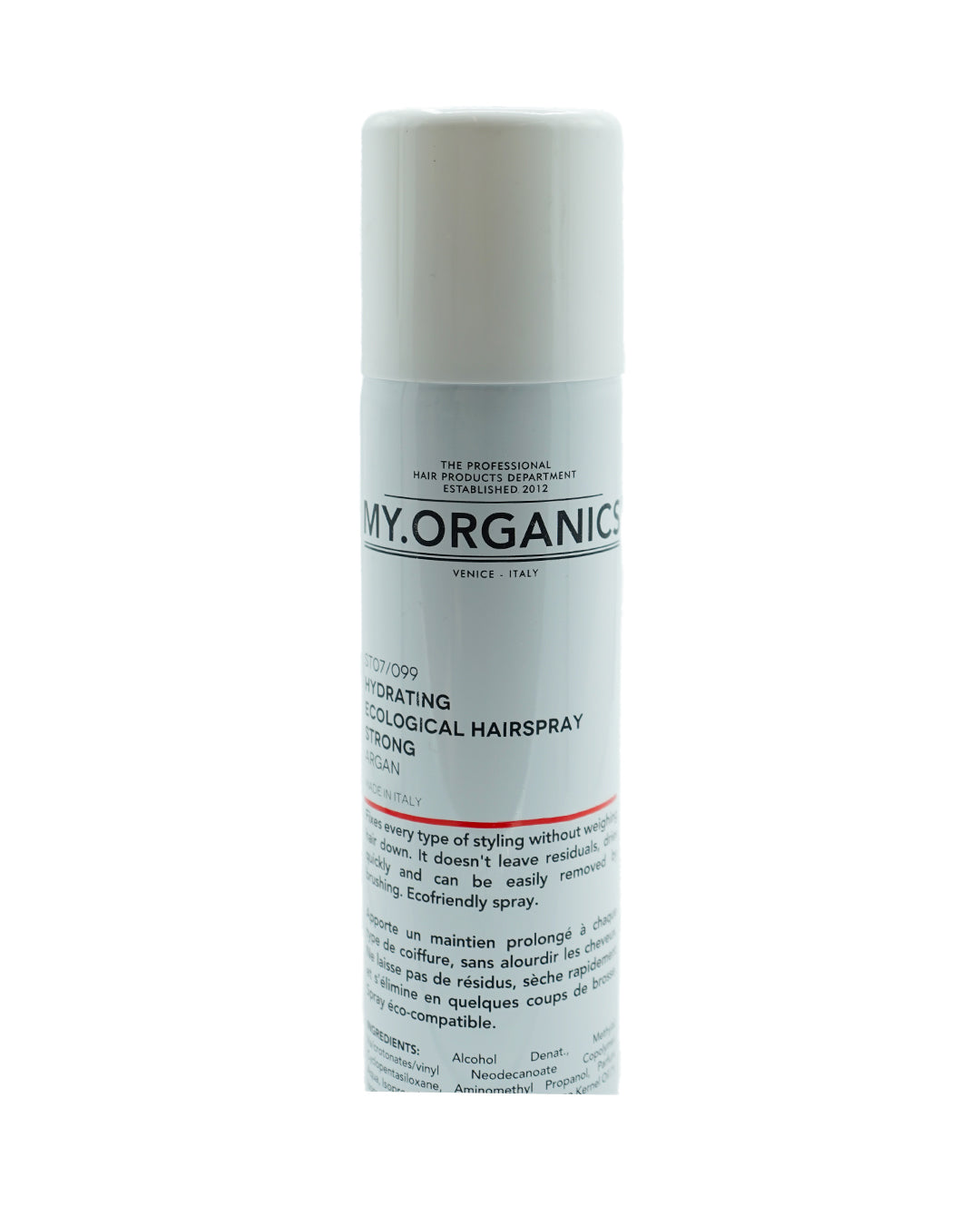 MY.ORGANICS - The organic hydrating ecological hairspray strong