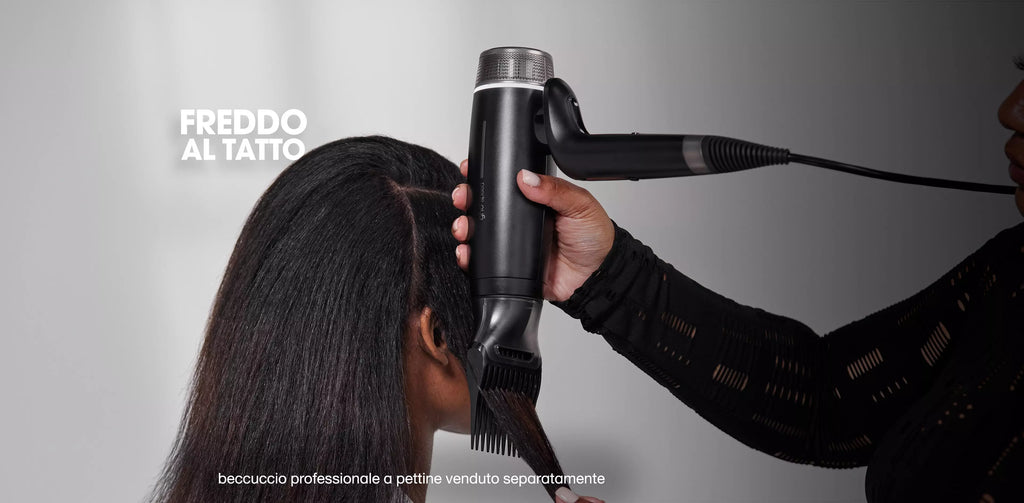 GHD - GHD SPEED PHON A IONI NERO METALLIZZATO