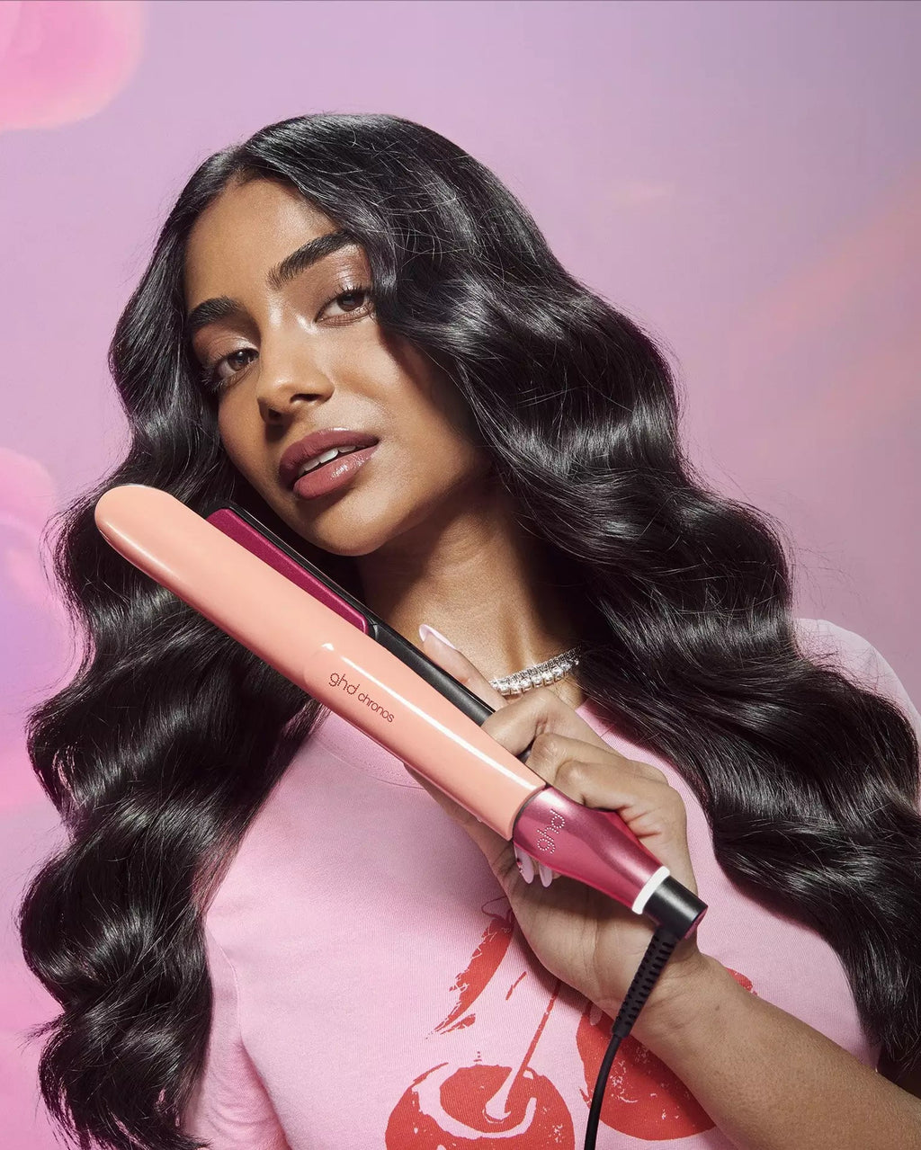 GHD - GHD PLATINUM+ STYLER - PLANCHA DE PELO NEGRA (PLACAS 26MM)