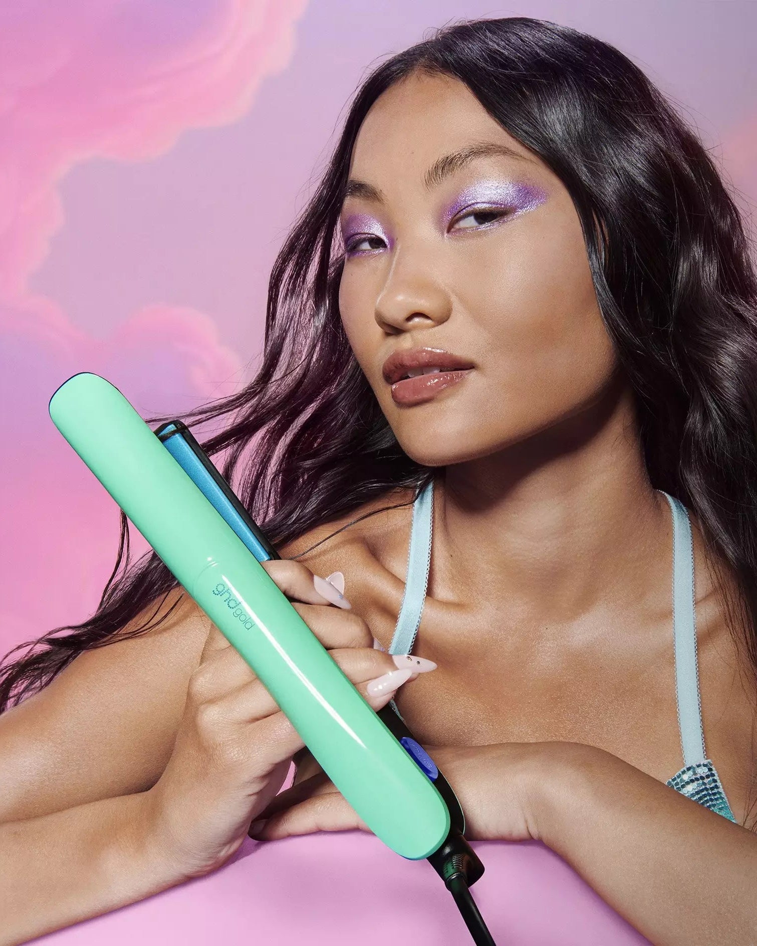 GHD - PIASTRA PER CAPELLI GHD GOLD (PIASTRA DA 26 MM) COLOR MENTA GELATINA