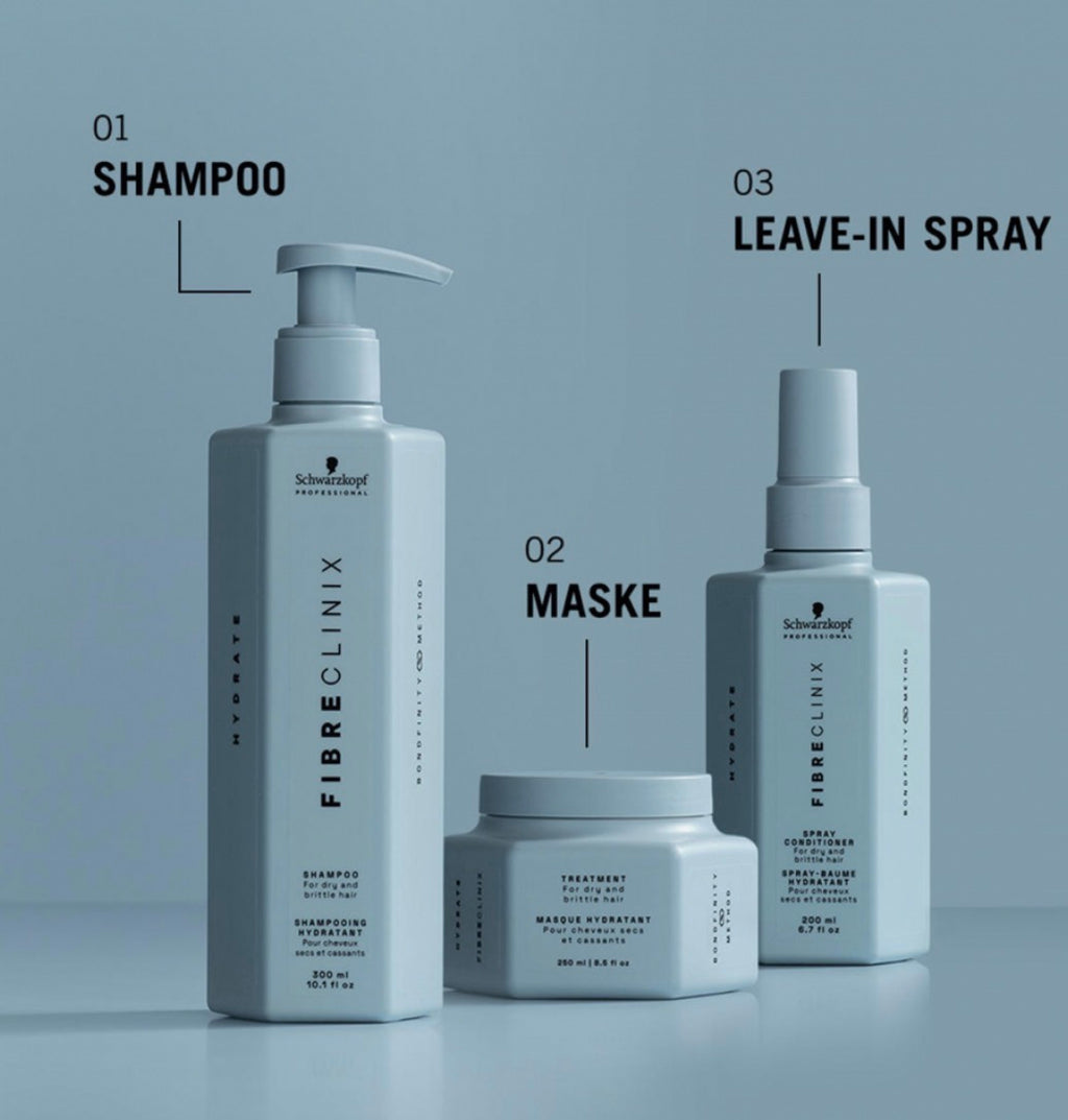 SCHWARZKOPF PROFESSIONAL
FIBRE CLINIX Hydrate Spray Conditioner 200 ml