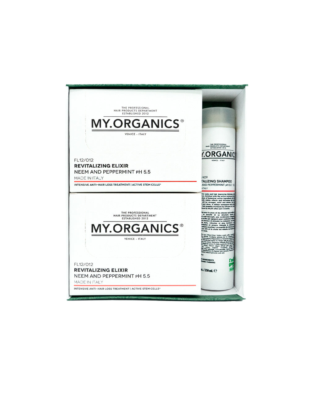 My Organics - Hair Loss Kit- The Revitalizing Elixir With Shampoo 250 ml