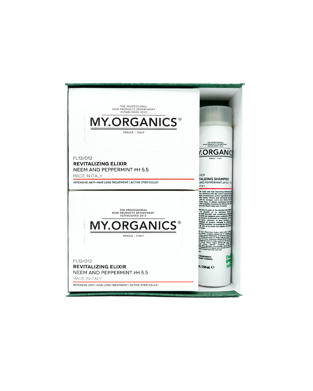 My Organics - Hair Loss Kit- The Revitalizing Elixir With Shampoo 250 ml
