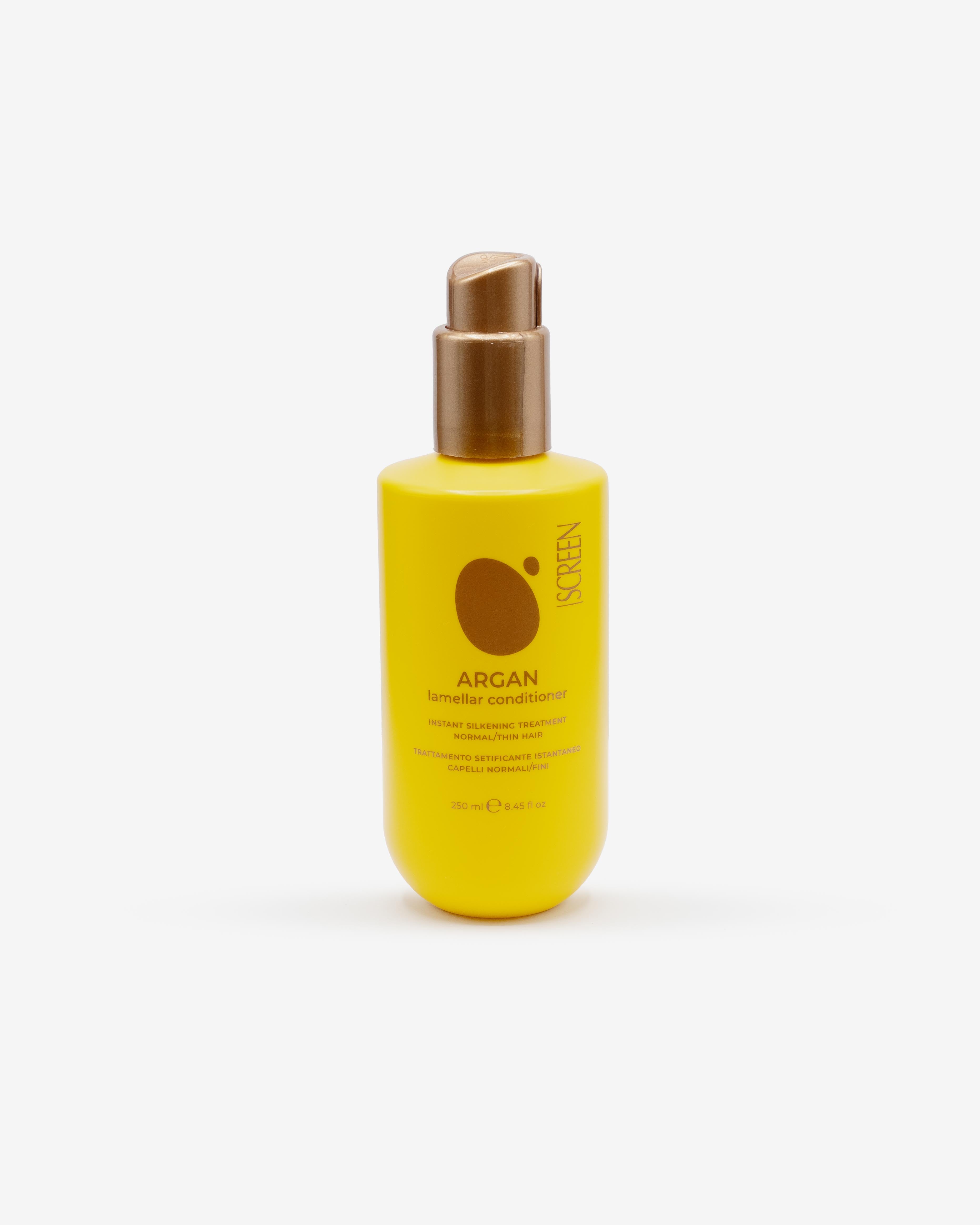 SCREEN - Pure D’Argan Argan - Lamellar Conditioner - Trattamento setificante istantaneo capelli normai/fini