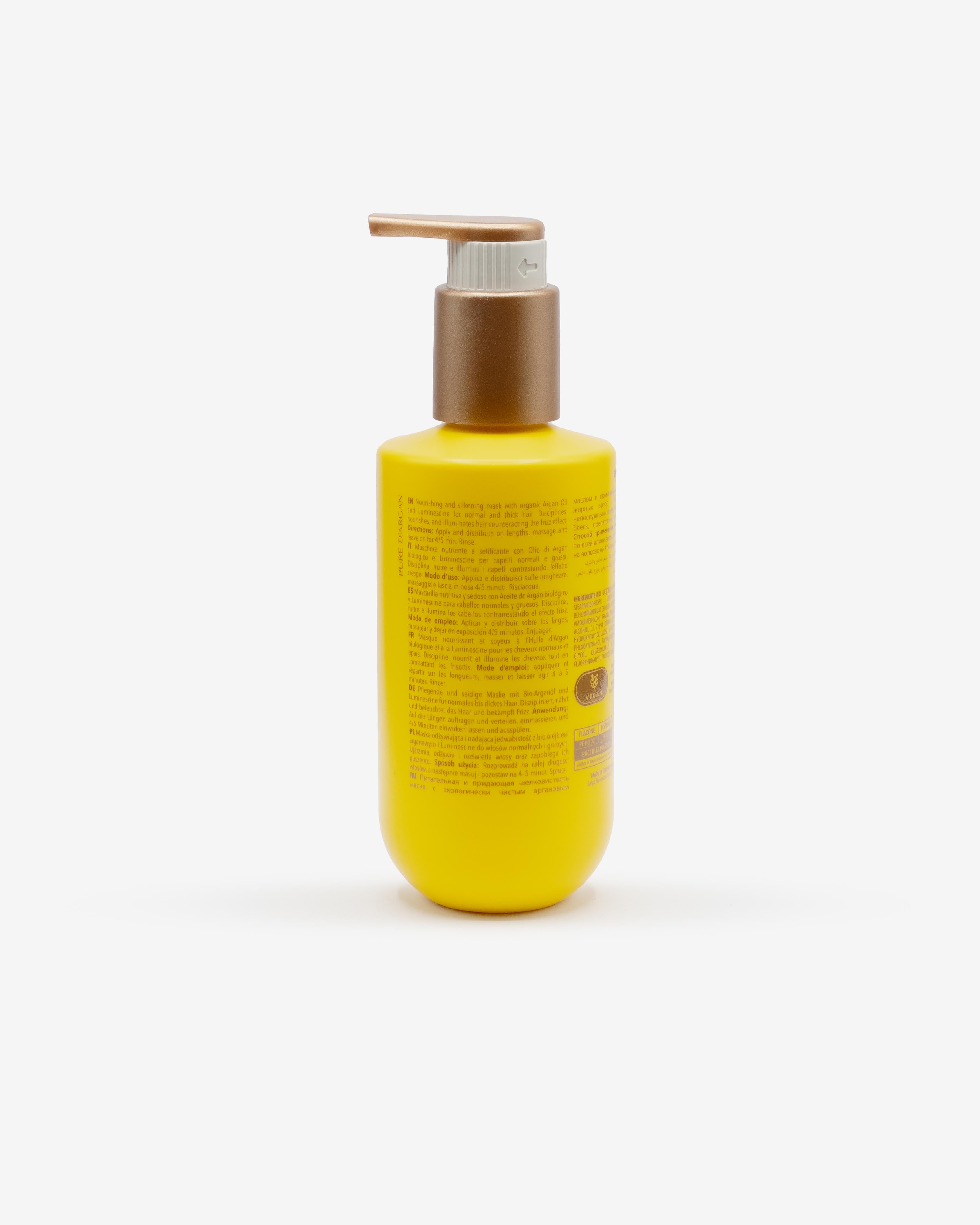 SCREEN - Pure D’Argan Argan - Nourishing Mask - Trattamento setificante capelli normali/ grossi