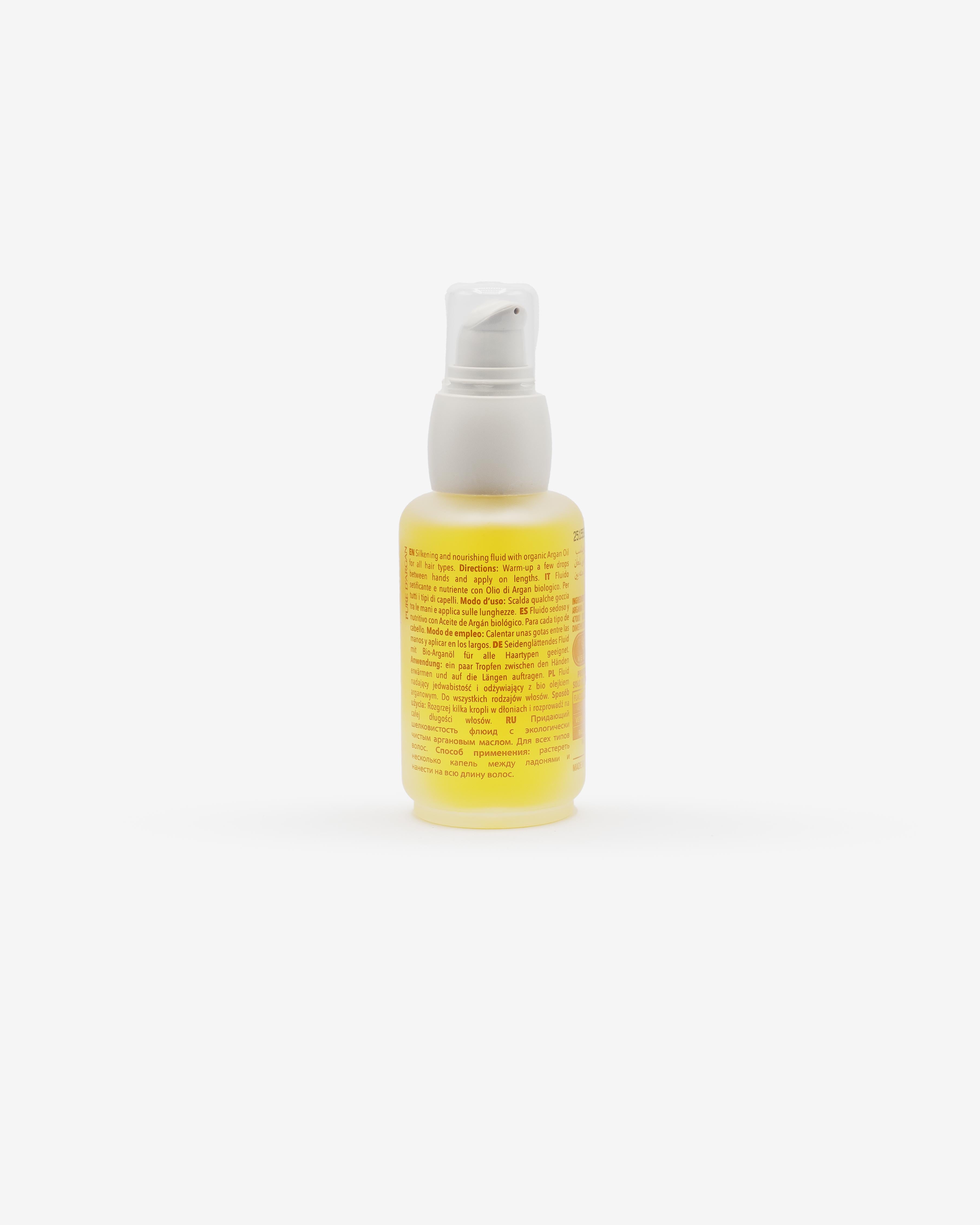 SCREEN - Pure D’Argan Argan - Argan Silkening Oil - Trattamento illuminante capelli